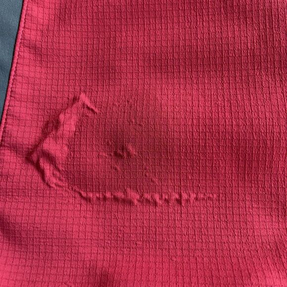 Marmot Jacket Mens Extra Large XL Windstopper Full Zip Red Gray Outdoor Winter - Picture 14 of 14